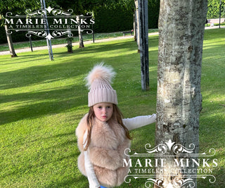 Kids Fox Fur Coats/Jackets