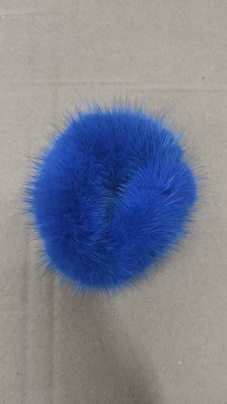 Real Mink Fur Scrunchies