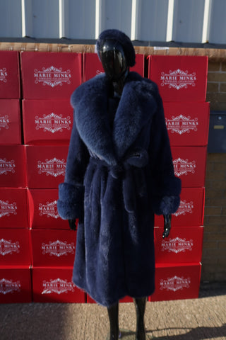 “JERSEY” LUXURY MINK FUR COAT