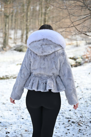 The Original Marie Minks Peplum Bomber™ Pattern Mink