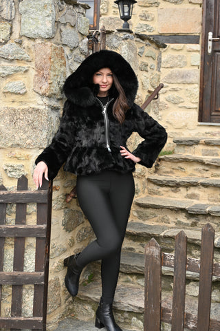 The Original Marie Minks Peplum Bomber™ Pattern Mink