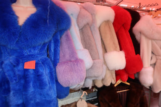 “JERSEY” LUXURY MINK FUR COAT