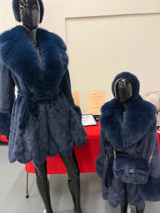 “JERSEY” LUXURY MINK FUR COAT