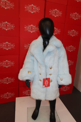 “JERSEY” LUXURY MINK FUR COAT