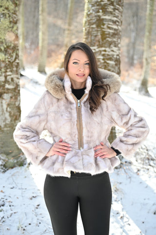 The Original Marie Minks Peplum Bomber™ Pattern Mink