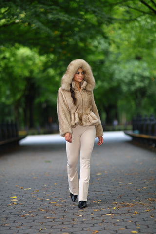 The Original Marie Minks Peplum Bomber™