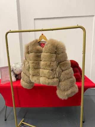5 Row Fox Fur