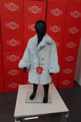 “JERSEY” LUXURY MINK FUR COAT