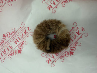 Real Mink Fur Scrunchies