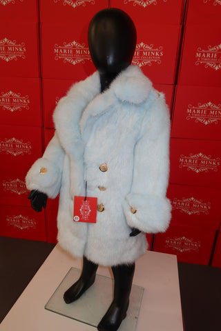 “JERSEY” LUXURY MINK FUR COAT