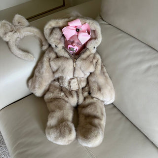 Mink Baby’s Snowsuits