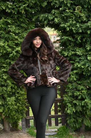 The Original Marie Minks Peplum Bomber™ Pattern Mink