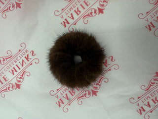 Real Mink Fur Scrunchies