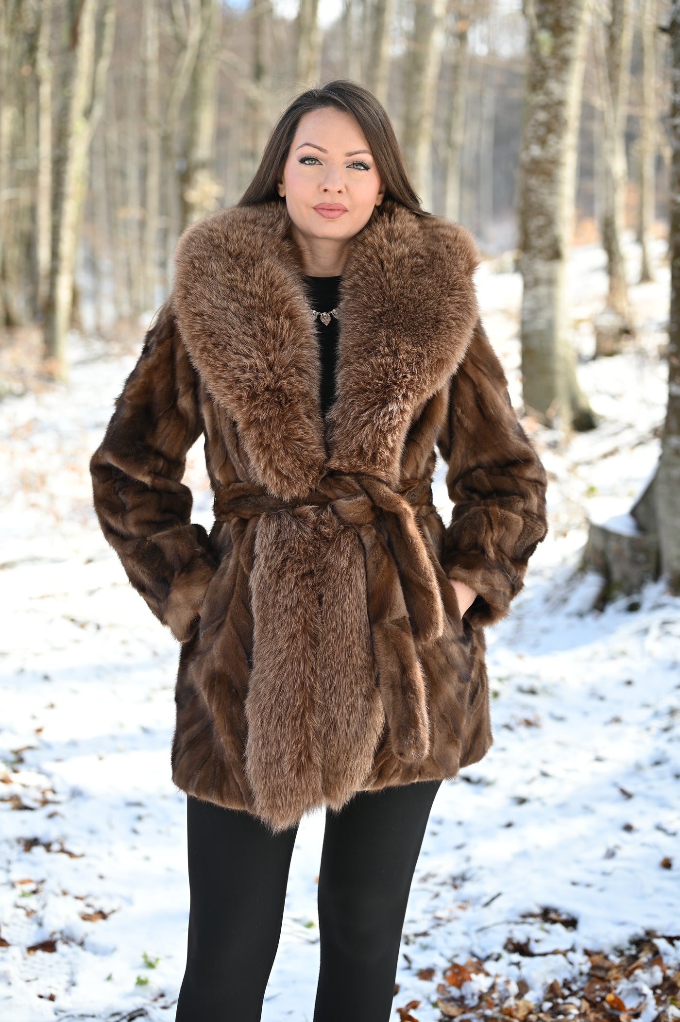 The Valentina Mink Coat