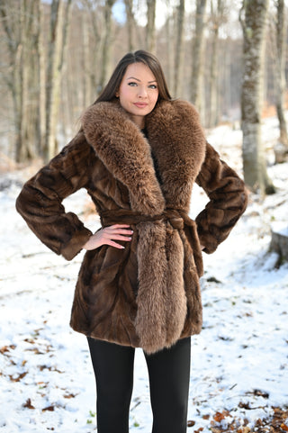 The Valentina Mink Coat