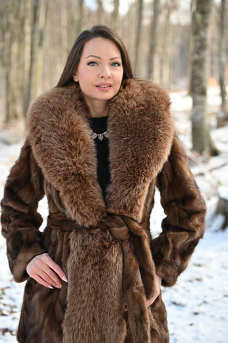 The Valentina Mink Coat