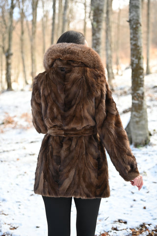 The Valentina Mink Coat