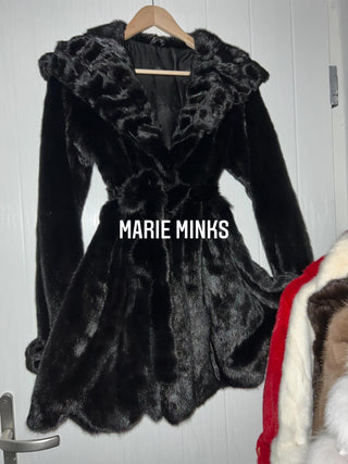 “ROSA” LUXURY MINK FUR COAT